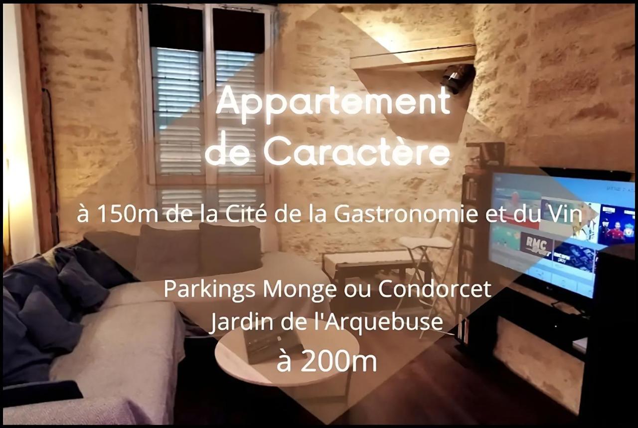 Cosyterroir Dijon: Gastronomic Getaway near Arquebuse-Gare Apartment Exterior photo